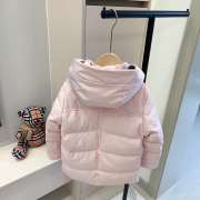 Uubags Canada Goose Kids Snowy Owl Parka In Vintage Rose - 3