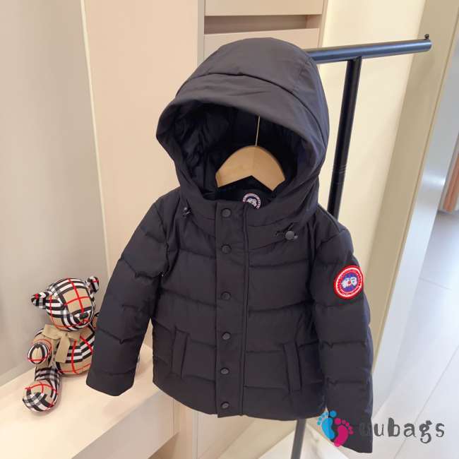 Uubags Canada Goose Kids Snowy Owl Parka In Black - 1