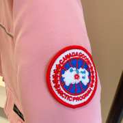 Uubags Canada Goose Children Down Snowsuit In Light Pink - 2