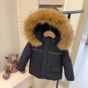 Uubags Canada Goose Children Down Snowsuit In Black - 6