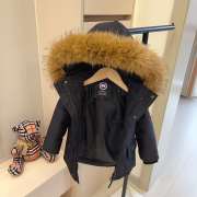 Uubags Canada Goose Children Down Snowsuit In Black - 4