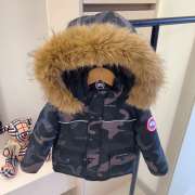 Uubags Canada Goose Kids Camouflage Down Parka with Fur Hood - 3