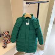 Uubags Lululemon Kids Long Down Puffer Coat In Green - 1