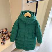 Uubags Lululemon Kids Long Down Puffer Coat In Green - 5