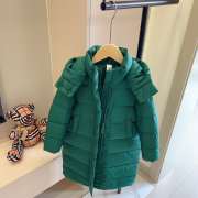 Uubags Lululemon Kids Long Down Puffer Coat In Green - 4