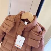 Uubags Lululemon Kids Long Down Puffer Coat In Brown - 5
