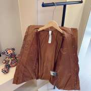 Uubags Lululemon Kids Long Down Puffer Coat In Brown - 4