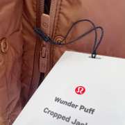 Uubags Lululemon Kids Long Down Puffer Coat In Brown - 3