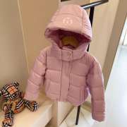 Uubags Lululemon Kids Long Down Puffer Coat In Pink - 4
