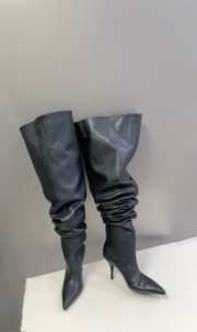 Balenciaga Slouchy Heeled Knee High Boots 8.5cm - 6