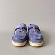 Uubags Loro Piana Summer Charms Walk Loafer In Purple - 2