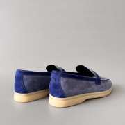 Uubags Loro Piana Summer Charms Walk Loafer In Purple - 4