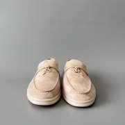 Uubags Loro Piana Summer Charms Walk Loafer In Himalaya Rose - 3