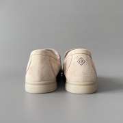 Uubags Loro Piana Summer Charms Walk Loafer In Beige - 6