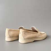 Uubags Loro Piana Summer Charms Walk Loafer In Beige 1 - 5