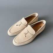 Uubags Loro Piana Summer Charms Walk Loafer In Beige 1 - 2