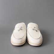 Uubags Loro Piana Summer Charms Walk Loafer In Off-white - 6