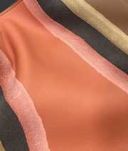 Uubags Loewe medium Flamenco clutch Landscape in nappa calfskin pecan/parrot pink 30x24.5x10.5cm - 2