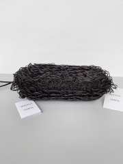 Uubags Bottega Veneta pouch leather clutch bag in brown 22x12x7cm - 5