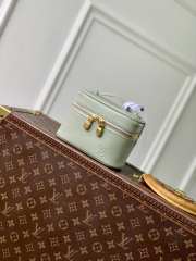 Uubags Louis Vuitton M25857 Nice Nano Bag In Green 14x10.2x8.5cm - 1