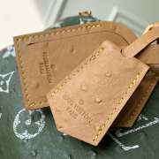 Uubags Louis Vuitton N88228 Speedy P9 40 Monogram Bag Green Ostrich Leather 40x26x23cm - 4