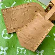 Uubags Louis Vuitton N88228 Speedy P9 40 Monogram Bag Leaf Ostrich Leather 40x26x23cm - 3
