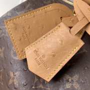 Uubags Louis Vuitton N88228 Speedy P9 40 Monogram Bag Brown Ostrich Leather 40x26x23cm - 4