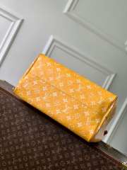 Uubags Louis Vuitton N88228 Speedy P9 40 Monogram Bag Yellow Ostrich Leather 40x26x23cm - 2