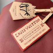 Uubags Louis Vuitton M25766 Speedy Soft Bag 30 Plum Pink Calfskin 21x17x30cm - 4
