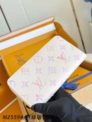 Uubags Louis Vuitton M25594 Zippy Wallet Dream Beige 19.5x10.5x2.5cm - 6