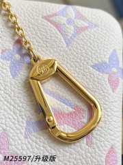 Uubags Louis Vuitton M25597 Key Pouch Dream Beige 12x7x1.5cm - 6