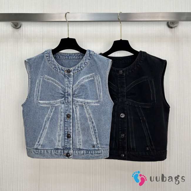 Uubags Chanel Vest Denim  - 1