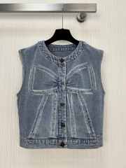 Uubags Chanel Vest Denim  - 3