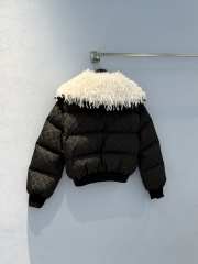 Uubags Louis Vuitton 1AIPHC Ski Feather Collar Puffer Jacket In Black - 6