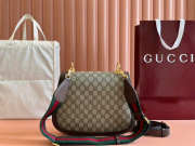 Uubags Gucci Medium Blondie Shoulder Bag In Beige 29x22x7cm - 5