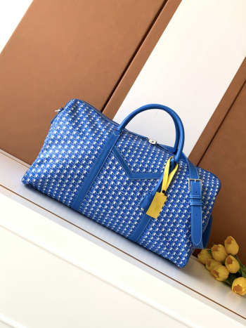 Uubags Moynat 48H Maxi M Bag In Blue 50x25x24cm