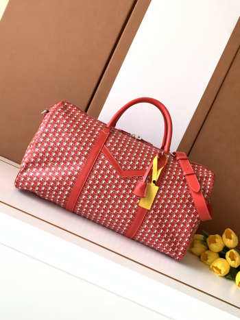 Uubags Moynat 48H Maxi M Bag In Red 50x25x24cm