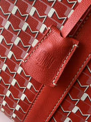Uubags Moynat 48H Maxi M Bag In Red 50x25x24cm - 3