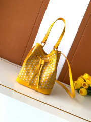 Uubags Moynat Bucket Bag In Yellow 17x23x13cm - 1