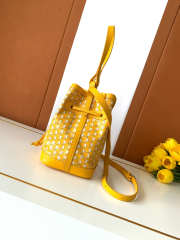Uubags Moynat Bucket Bag In Yellow 17x23x13cm - 2