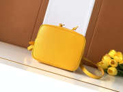 Uubags Moynat Bucket Bag In Yellow 17x23x13cm - 3