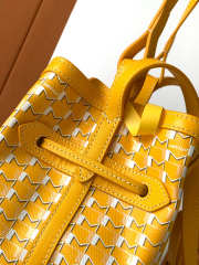 Uubags Moynat Bucket Bag In Yellow 17x23x13cm - 6