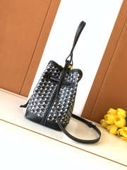 Uubags Moynat Bucket Bag In Black 17x23x13cm - 5