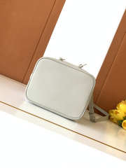 Uubags Moynat Bucket Bag In White 17x23x13cm - 6