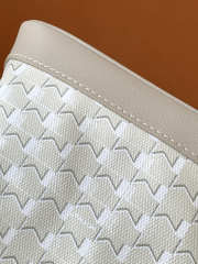 Uubags Moynat Bucket Bag In White 17x23x13cm - 3