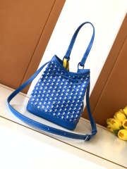Uubags Moynat Bucket Bag In Blue 17x23x13cm - 1