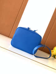Uubags Moynat Bucket Bag In Blue 17x23x13cm - 6