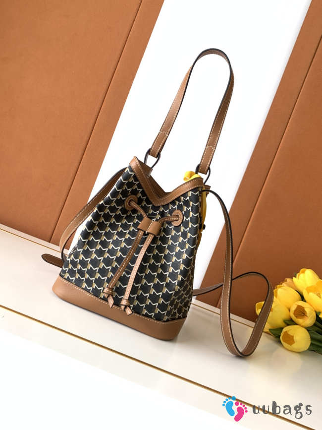 Uubags Moynat Bucket Bag In Brown 17x23x13cm - 1