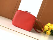 Uubags Moynat Bucket Bag In Red 17x23x13cm - 5