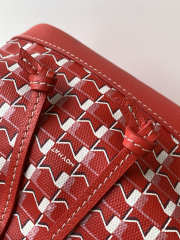 Uubags Moynat Bucket Bag In Red 17x23x13cm - 2